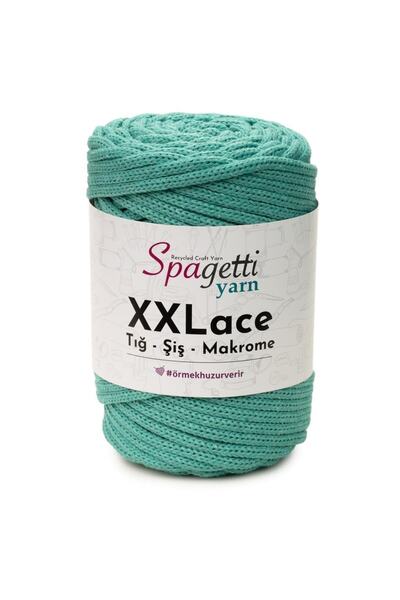 Spagettiyarn ماء أخضر Xxlace Ip