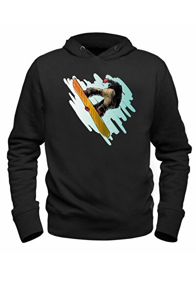 Alfa Tshirt Snowboad Black Sweatshirt
