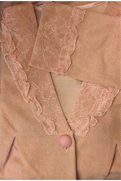 Marilyn Pijama Sabahlıklı 3'lü Lohusa Pijama Takımı Somon