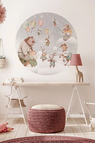 WALLHUMAN Фантастичен свят Приятелство Детска стая Стикер за стена