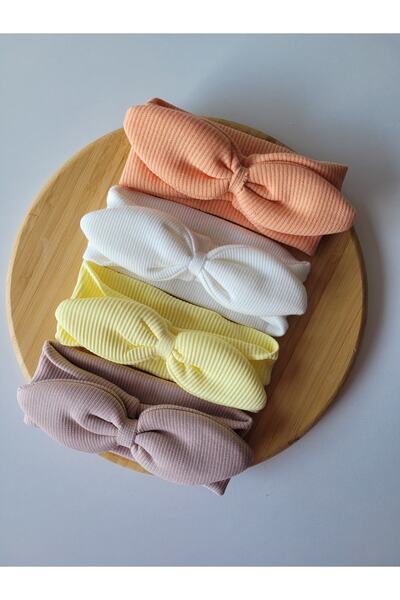 SeherBebeButik Κορίτσι & Baby Camisole Rabbit Ear Bandana Σετ 4 τεμαχίων