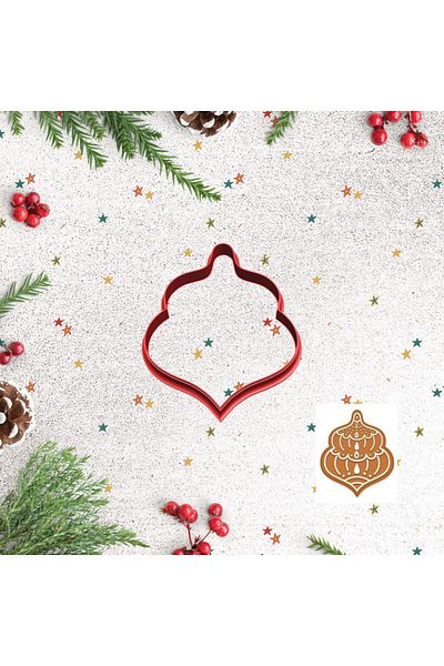 lizzinsa New Year's Cookie Mold 8cm