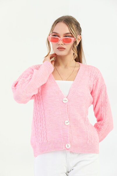 youknitwear you Curly Cardigan