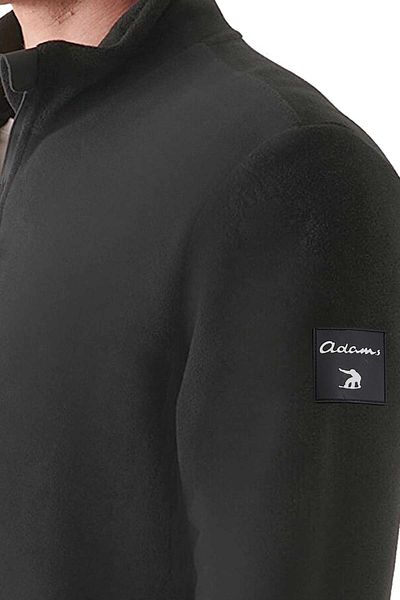 Adams Ανδρικό άνετο φούτερ Fleece με φερμουάρ που διατηρεί τη θερμότητα εσωτερικά και εξωτερικά