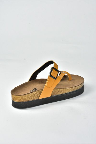 Fox Shoes Papuci muștar pentru femei - B 777753009   Model