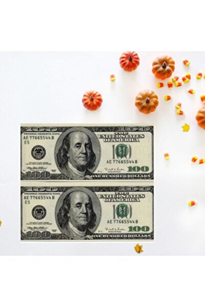 Bundera Dolar Görüntülü Kağıt Peçete
