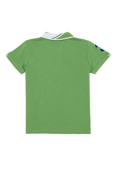 U.S. Polo Assn. Tricou verde pentru băiat