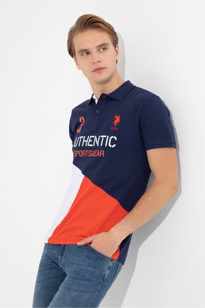 U.S. Polo Assn. Ανδρικό μπλουζάκι Navy Blue