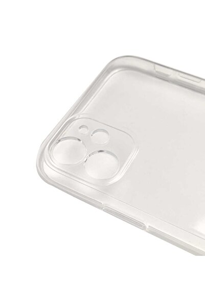 Nezih Case Apple iPhone 11 Compatible Camera Protected Soft Thin Super Transparent Silicone