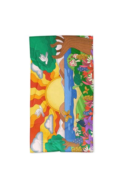 move home Багатофункціональний декоративний рушник з візерунком 35x55 см