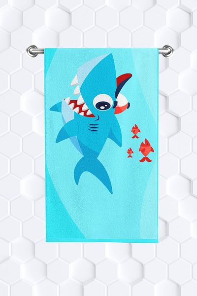 move home Multi-Purpose Patterned Decorative Towel 35x55cm