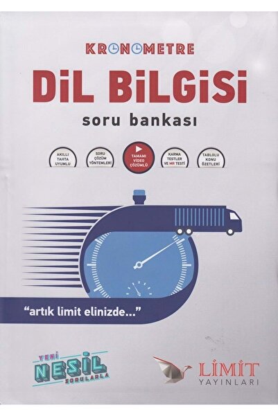 Limit Yayınları Limit Yayınları Tyt Kronometre Dil Bilgisi Soru Bankası
