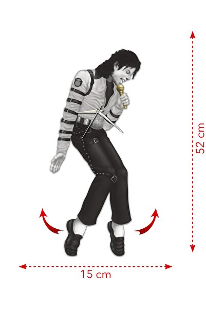 goodtime Michael Jackson Dekoratif Sallanır Sarkaçlı Duvar