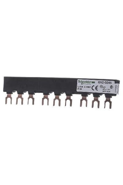 Schneider Electric 3P 63A Șină de conectare a furcii GV2G345