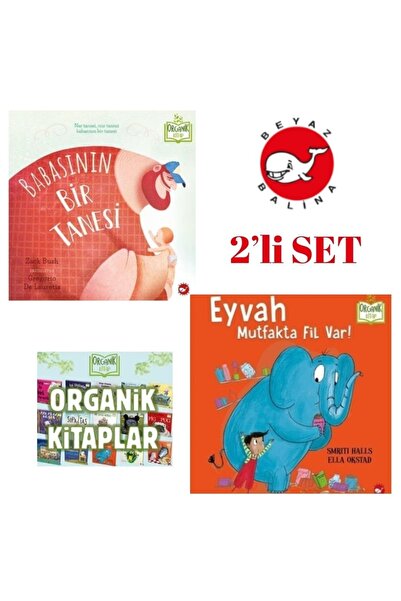 Beyaz Balina Yayınları مجموعة كتب عضوية من 2'' "أبي واحد وهناك فيل في المطبخ
