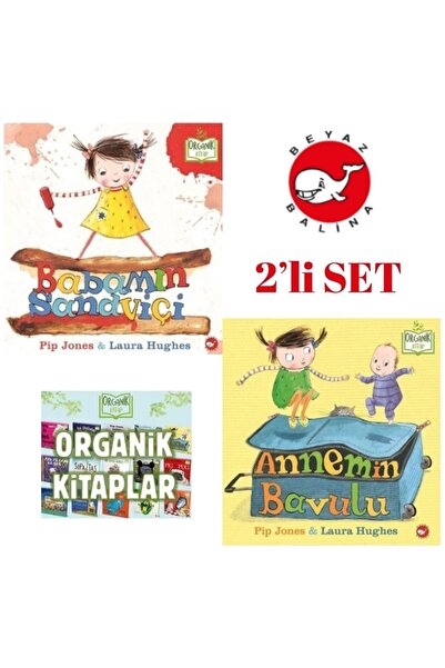 Beyaz Balina Yayınları Organik Kitap 2'li Set '' Babamın Sandviçi Ve Annemin ...