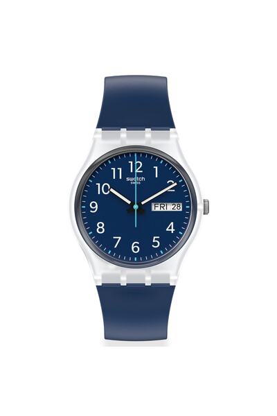 Swatch Rinse Repeat Navy Kol Saati Ge725