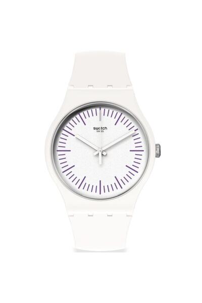 Swatch Whitenpurple Unisex Kol Saati Suow173