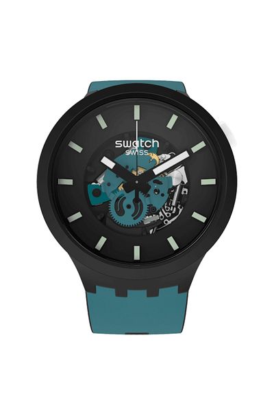 Swatch Night Trip Unisex Wristwatch Sb03b107