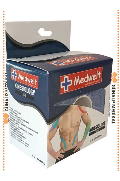 MEDWELT Pain Patch 5cm X 5m Knesiotape Pain Patch Without Medicine