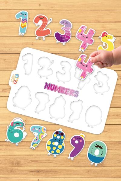 enozeli Rakamlar Eğitici Yap Boz