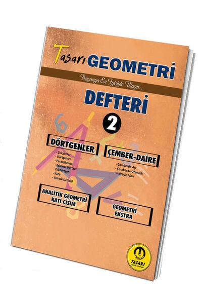 tasarı eğitim yayınları Dgs Geometri Defter 2 Soru Bankası(2020)