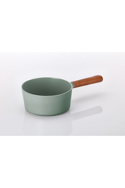 Prima Nova Neoflam Fika Cast Aluminum Sauce Pot with Glass Lid 18cm Gray