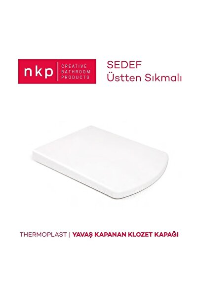 FİBAFLEX Nkp Sedef Amartisörlü Klozet Kapağı