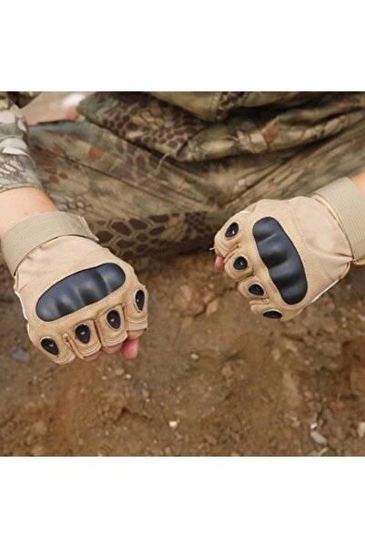 HitDukkan Μίνι στρατιωτικό υλικό και τακτικά γάντια τακτικής με προστασία δακτύλων