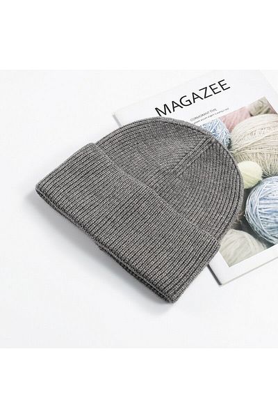 Golden Buffalo Unisex Απλό Πλεκτό Beanie - Άνετο και Μαλακό, 1ο Βαθμός