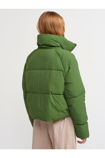 Dilvin Winterjacke - Grün - Puffer