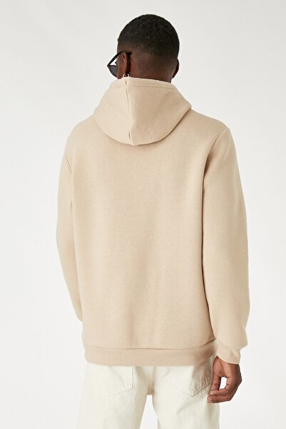 Koton 3sam70001mk Ανδρικός ιδρώτας Μπεζ