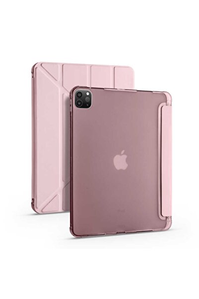 Fogy Ipad Pro 6.nesil 12,9" Inç (M2 ÇİPLİ) 2022 Uyumlu Katlanır Kalemlikli St...