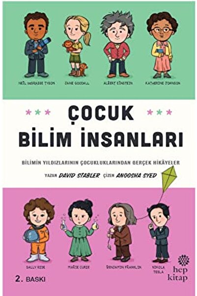 Hep Kitap Çocuk Bilim İnsanları David Stabler Kitabı 208 Sayfa Hep Kitap