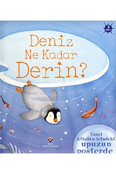 Tübitak Yayınları Deniz Ne Kadar Derin? (sünger Kapaklı) / Anna Milbourne / / 9789754035940