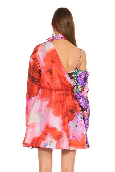 MSGM Kadın Çok Renkli Elbise Msmmda238Y431212-Multı