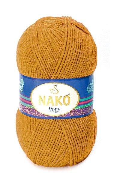 NAKO Vega Hand Knitting Thread 5 Pieces 10649 Saffron