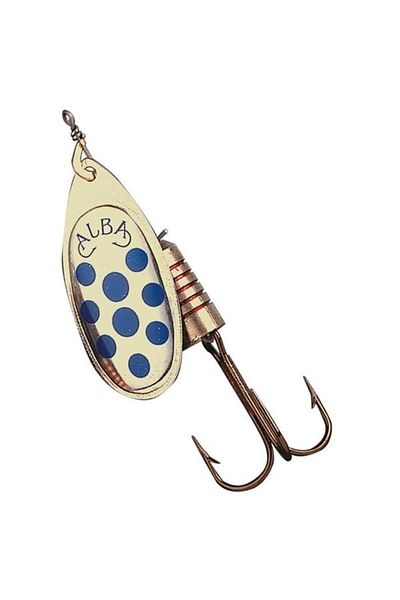 Albastar Yellow 4.5 Gr 202 Rems Rotating Fishing Spoon - (No: 2)