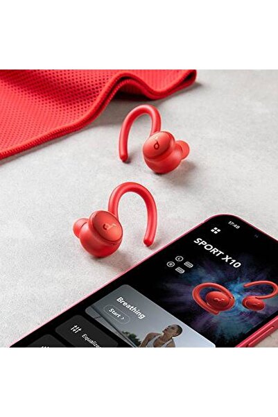 Anker Soundcore Sport X10 Bluetooth Kulak Içi Kulaklık - Kırmızı