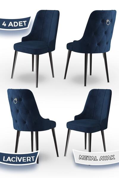 Canisa Newa Serisi, 1.sınıf Babyface Kumaş Siyah Metal Ayak Gümüş Halka, 4 Ad...