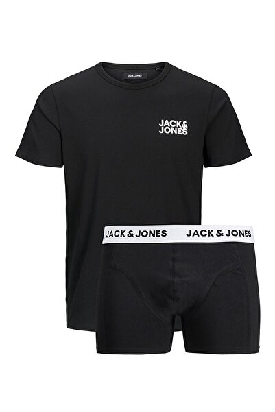 Jack & Jones تي شيرت رجالي مستدام / صندوق هدايا الملاكم 12180190