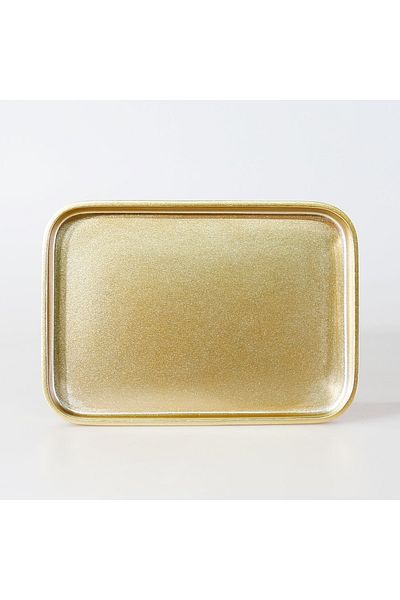 Selim Victoria Rectangular Tray Small Gold