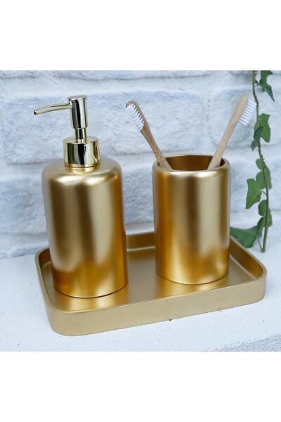 Selim Victoria Rectangular Tray Small Gold