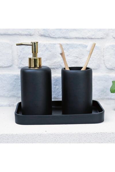 Selim Victoria Rectangular Tray Small Black