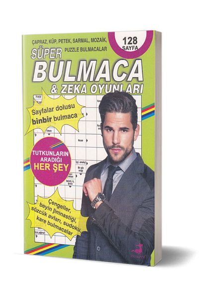 Olimpos Super Puzzle And Brain Teasers - Green Book