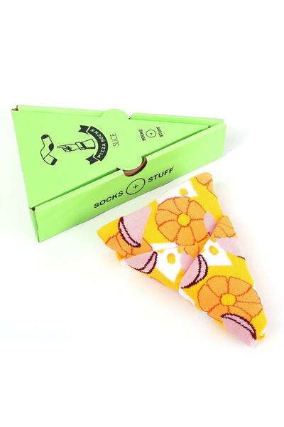Socks + Stuff Dilim Hawaiian Pizza Çorap