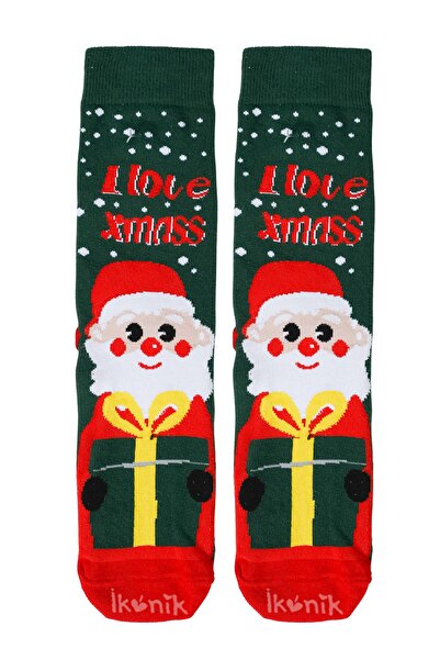 İkonik Socks Коледен чорап с мотив на Дядо Коледа -xmas