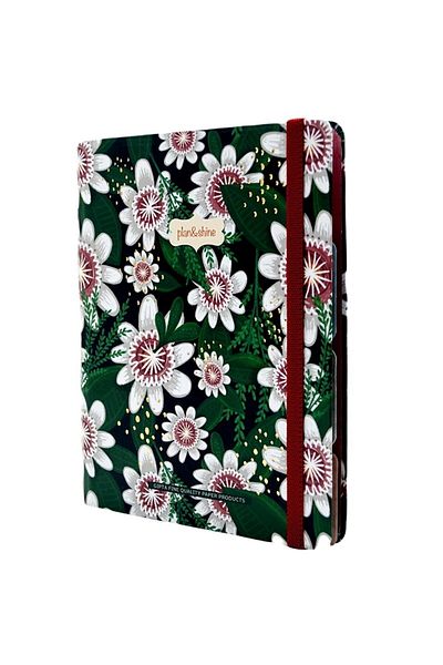 Gıpta Plan&shine Hard Cover Notebook with Spiral Separator 2023 A5 120 Sheets Planner