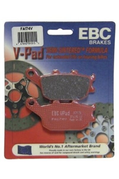 EBC 2013-2016 Yamaha Xj 6 Diversion F Arka Fren Balatası Fa174v Y Uyumlu