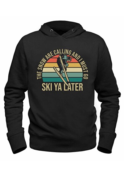 Alfa Tshirt Ski Ya Later Black Sweatshirt